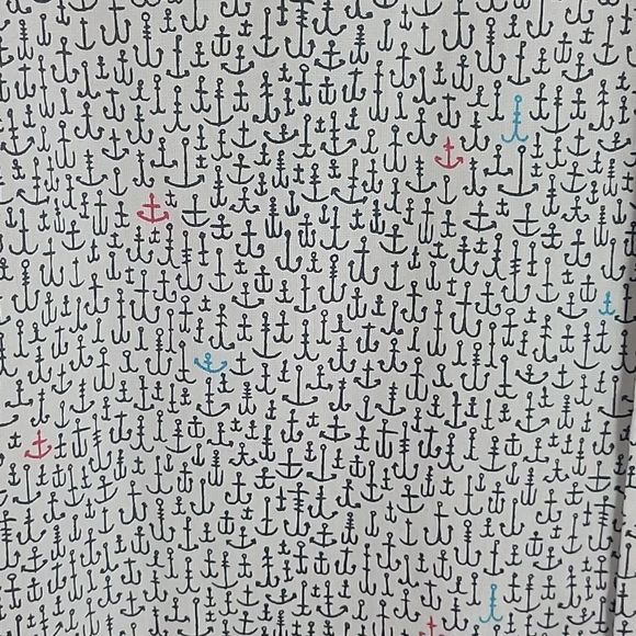 NWT Lightweight Old Navy button down with anchor print. Size M - Picture 2 of 6